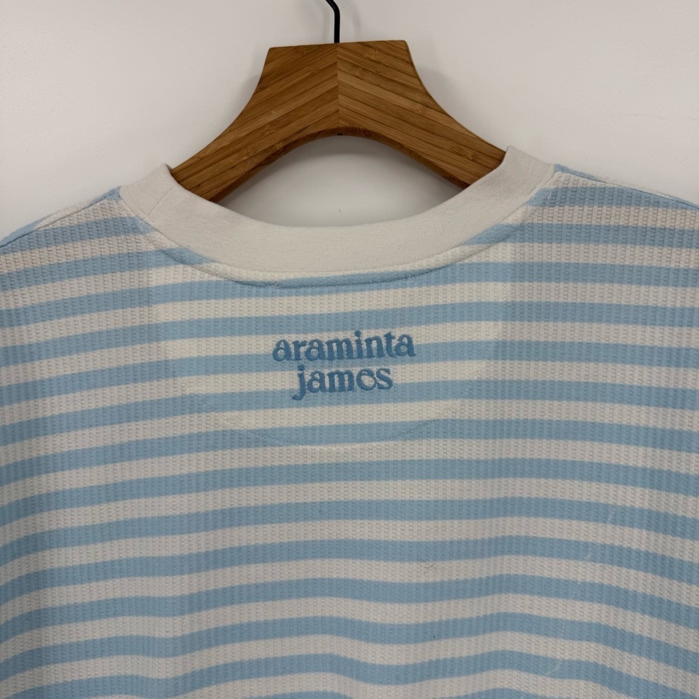 Araminta James Striped Waffle Pullover Sweater Size S - Picture 8 of 10
